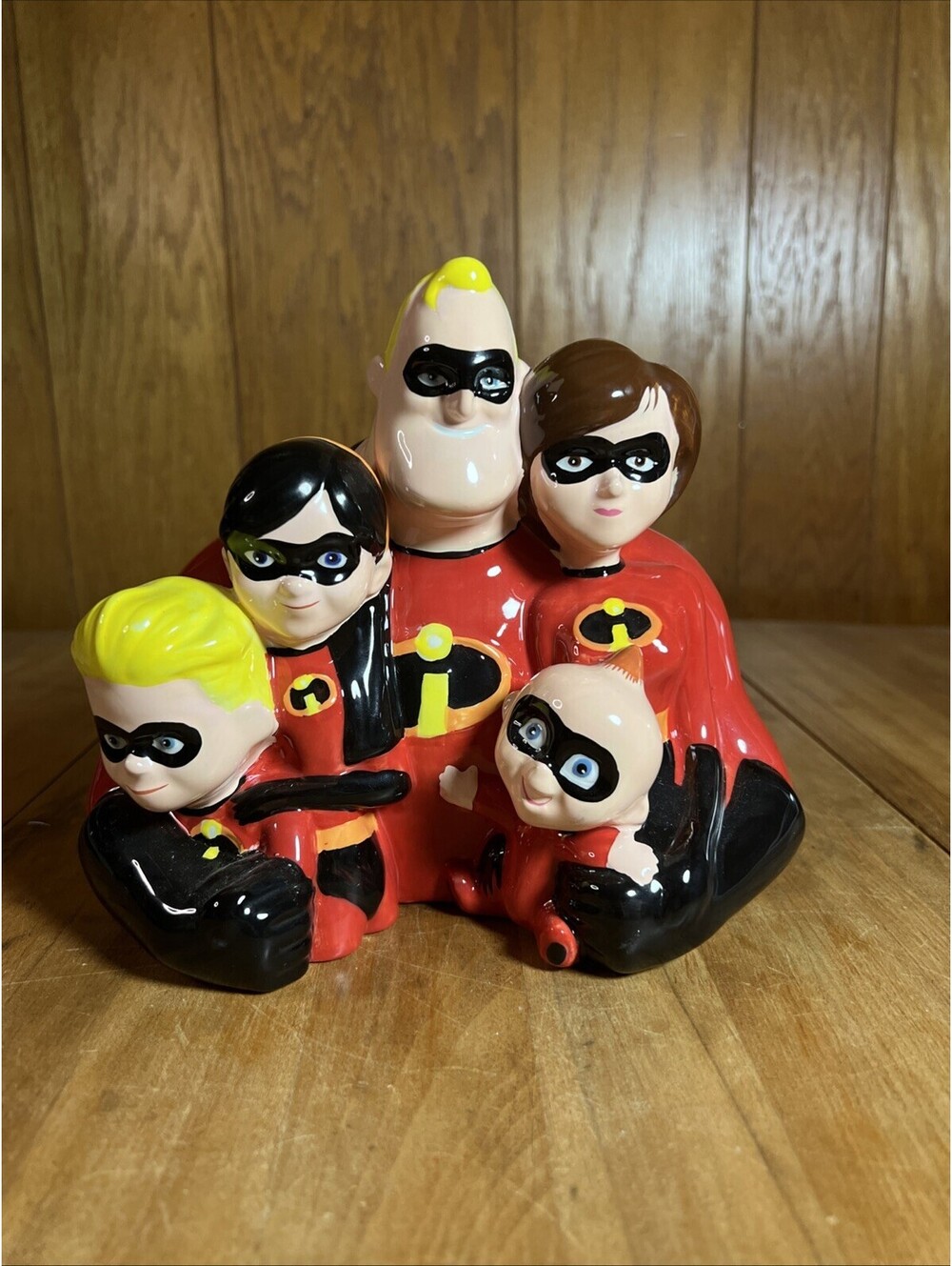 Disney Pixar Incredibles Ceramic Bank Enesco
